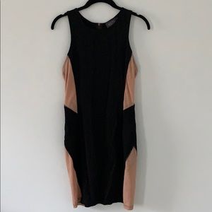 ASTR Bodycon Mesh Cutout Mini Dress